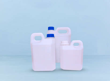 HDPE Square Can – Food Grade Storage for Fertilizer, Home & Industrial Use - 1L, 2L, 4L, Custom (Measuring Cup Optional)